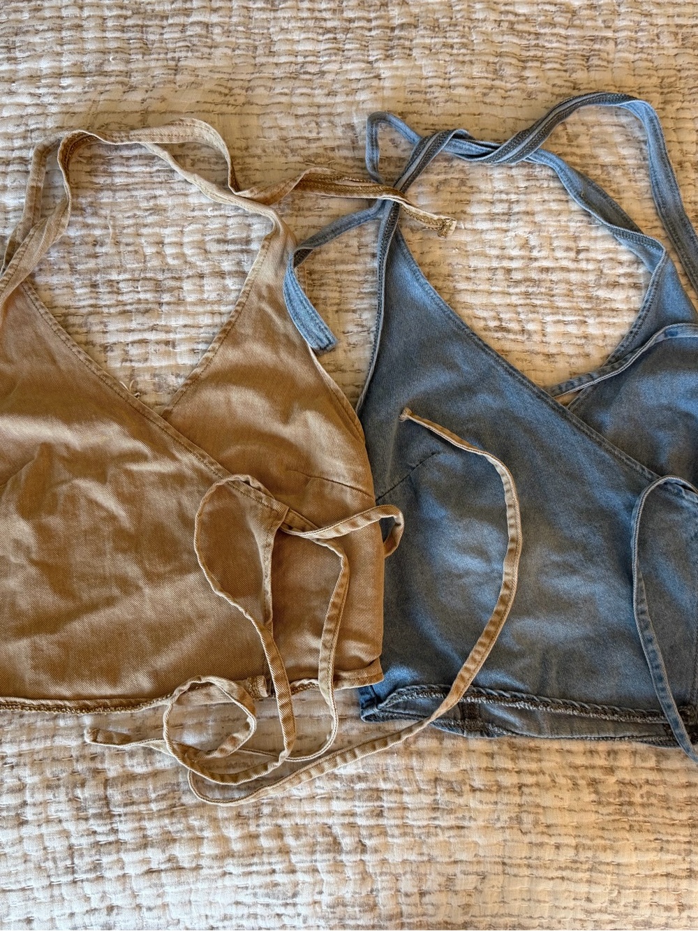 Jean Halter Tops